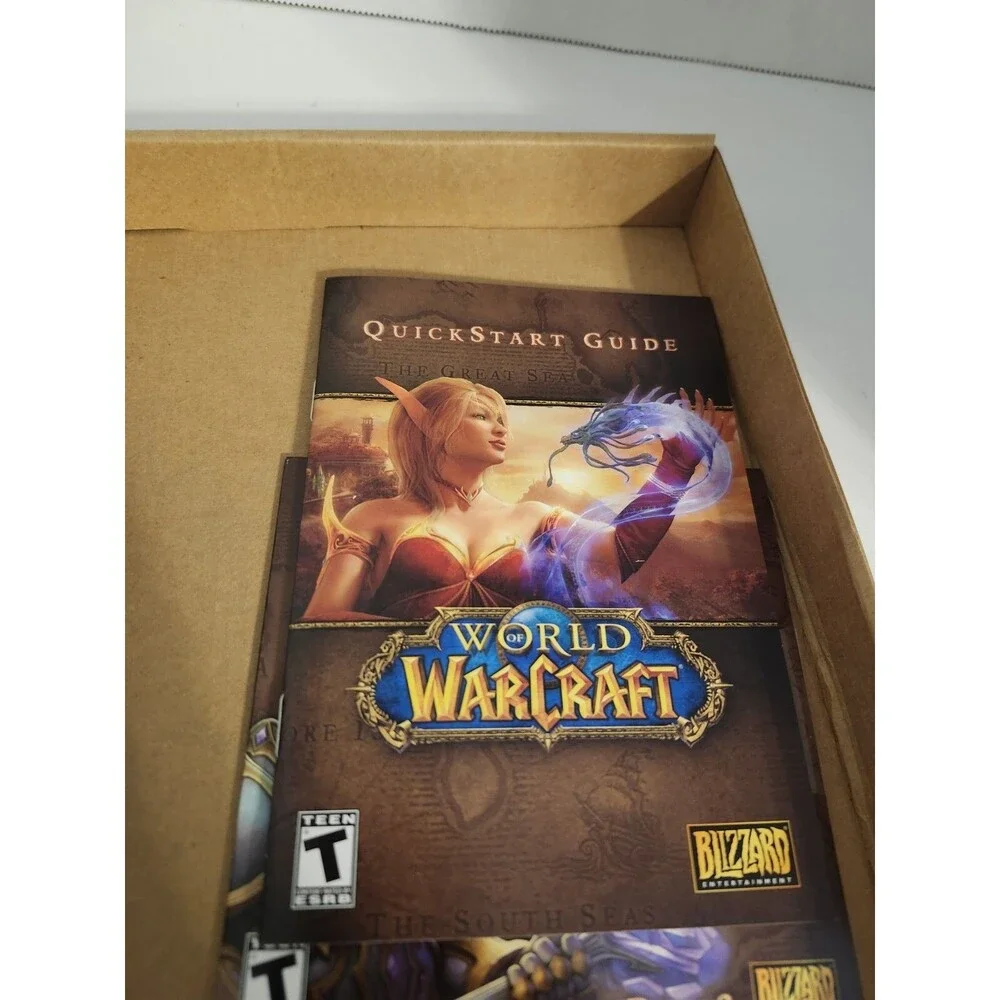 World of Warcraft Battle Chest PC & MAC 2012 Blizzard Games With Extras